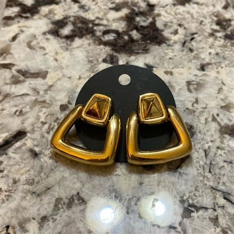 givenchy door knocker earrings